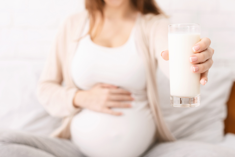 Pregnant woman drinking milk - Lactation Consultant in Madison WI Pregnant woman drinking milk - Lactation Consultant in Madison WI